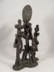 Antique African Yoruba Tribal Brass / Bronze Art Sculpture Figural Ogboni Statue Sculptures & Statues photo 1