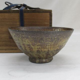 D291: Korean Joseon Dynasty Style Pottery Tea Bowl Of Traditional Irabo - Chawan photo