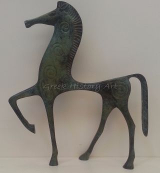 Bronze Geometrical Horse photo