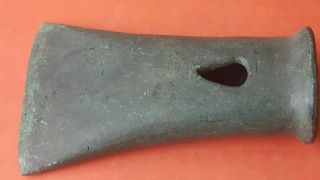 Fantastic Ancient Celtic - Bronze Age Socketed - Bronze Axe Head photo