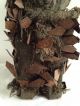 Very Old Bizarre Looking Carved African Figure With Metal Spikes Other African Antiques photo 2