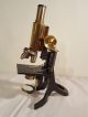 Antique Brass Monocular Microscope By J Swift & Son Of London Other Antique Science Equip photo 10