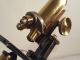 Antique Brass Monocular Microscope By J Swift & Son Of London Other Antique Science Equip photo 5