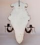 Italian - Ate Vintage Heavy 3 - Arm Wall Sconce Candelabra Candle Holder Chandeliers, Fixtures, Sconces photo 8