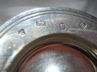 Small 46 Grams Sterling Bowl W/ English Hallmarks On The Front 3 - 1/4 