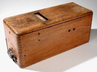 Antique Wooden Cash Till Register Box G.  R.  Stokes & Co Ltd.  Of Hanley Staffs Uk photo