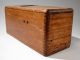 Antique Wooden Cash Till Register Box G.  R.  Stokes & Co Ltd.  Of Hanley Staffs Uk Cash Register, Adding Machines photo 1