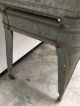 Vintage Wheeling Double Basin Wash Tub Stand Metal Galvanized Rustic W/tags Primitives photo 5