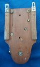 Antique Vintage Old Wooden Electric Door Railway Butler Alarm Bell Wood Brass Door Bells & Knockers photo 11