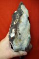 Lower Paleolithic,  Giant 27cm Two Handed Acheulian Pointed Axe Neolithic & Paleolithic photo 8