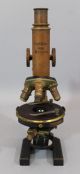 Antique Brass,  Carl Zeiss,  4 - Lens Scientific Microscope,  Light Magnifier,  No Res Microscopes & Lab Equipment photo 1