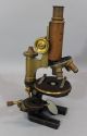 Antique Brass,  Carl Zeiss,  4 - Lens Scientific Microscope,  Light Magnifier,  No Res Microscopes & Lab Equipment photo 7