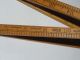 Vintage Boxwood & Brass Rabone No 1166 Folding Scale Ruler Rule In Good Order Other Antique Science Equip photo 1