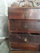 Vintage Small Wood Asian Jewelry Cabinet Wth Hidden Comparment Other Antique Furniture photo 3