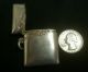 Vintage Sterling Silver Lighter Case Cigarette & Vesta Cases photo 3