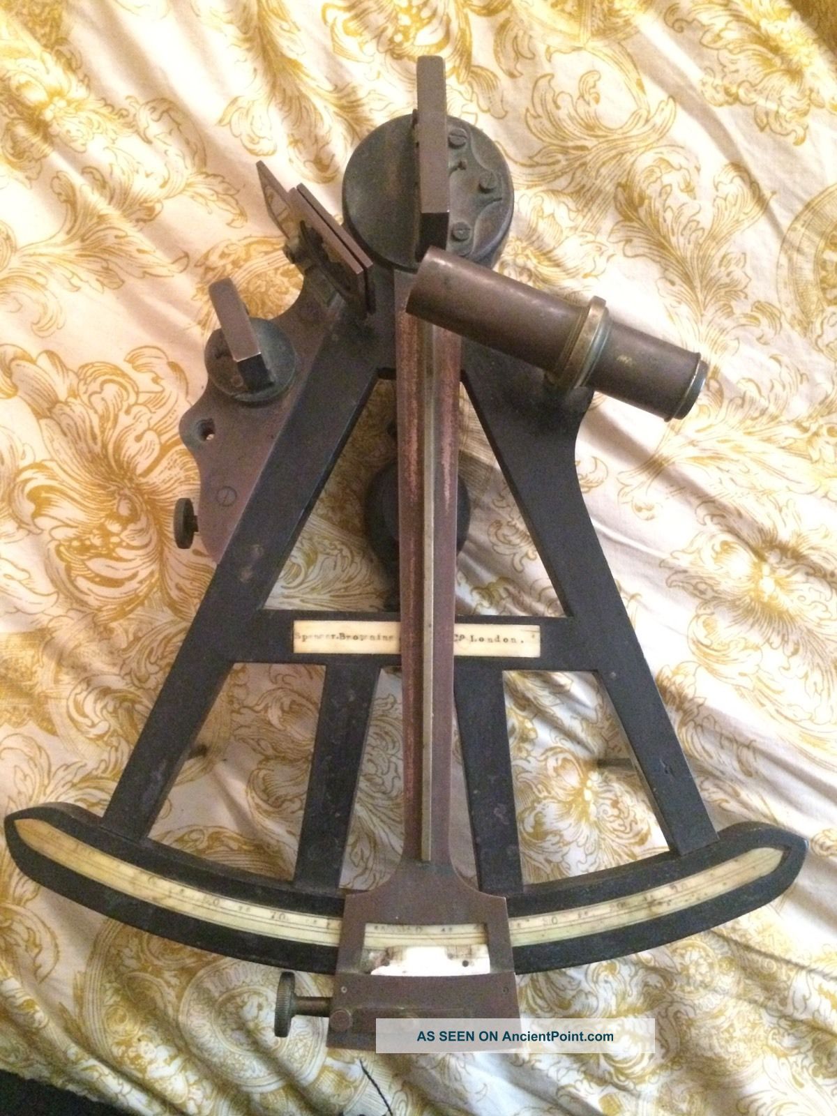 C1800 - 1840 Spencer,  Browning & Co.  Of London Nautical Ship Sextant Octant Sextants photo