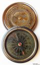 Brass - Antique - Compass - Boy - Scouts - Compass - With - Fifty Years Calendar Compasses photo 1