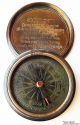 Brass - Antique - Compass - Boy - Scouts - Compass - With - Fifty Years Calendar Compasses photo 3