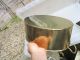 Vintage Brass Jam Pan Fish Kettle Poacher Trough Tub Planter Plant Pot Antique Garden photo 7