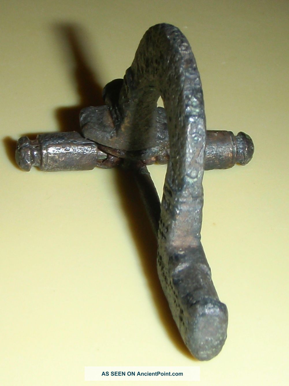 Ancient Roman Bronze Fibula,  Ii - Iii Cent.  Ad Roman photo