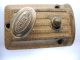 Vintage Keil 51039 Bronze Finish Door Night Latch Lock Cast Iron & Keys Door Knobs & Handles photo 3