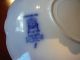 1925 Crumlin Flow Blue Myott & Sons England Tea Cup & Saucer Semi Porcelain L 2 Cups & Saucers photo 3