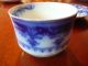 1925 Crumlin Flow Blue Myott & Sons England Tea Cup & Saucer Semi Porcelain L 2 Cups & Saucers photo 6