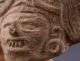 Zapotec Terracotta Underworld Deity Head - Precolumbian Artifact - Ancient Pottery The Americas photo 1