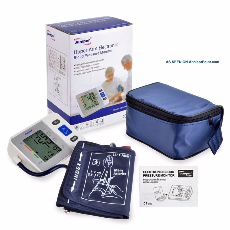 Brand Jumper Lcd Automatic Upper Arm Blood Pressure Monitor Pulse Meter,  Case The Americas photo