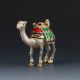 Chinese Collectable Cloisonne Inlaid Rhinestone Handwork Camel Statue G375 Elephants photo 4