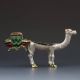 Chinese Collectable Cloisonne Inlaid Rhinestone Handwork Camel Statue G375 Elephants photo 6