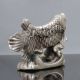 Old Chinese Tibet Silver Handwork Koi Fish Statue W Xuande Mark C548 Other Antique Chinese Statues photo 3