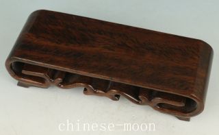 Chinese Hand Carving Wood Stand For Snuff Bottle Statue Box Etc Ornament photo