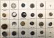 Awesome Card Of 37 Antique And Vintage Metal Buttons Buttons photo 1