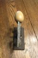 Vintage Primitive Mascot Egg Grading Scale With Wooden Egg,  Circa Early 1900s Scales photo 9
