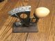 Vintage Primitive Mascot Egg Grading Scale With Wooden Egg,  Circa Early 1900s Scales photo 3