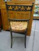 Antique Victorian Aesthetic Movement Orig Painted Side Chair Period Circa 1875 1800-1899 photo 8