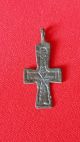 P2: Choice Byzantine Bronze Crucifix Cross Pendant Roman photo 2