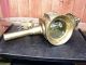 Antique Brass Carriage Coach Wagon Candle Converted Electric Lamp Lamps photo 4