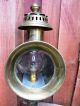 Antique Brass Carriage Coach Wagon Candle Converted Electric Lamp Lamps photo 8