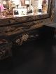 Fabulous 19th C Chinoiserie,  Japanned Black Dresser Chest W/ Detachable Mirror 1800-1899 photo 8