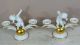 Rare Pair Art Deco Figurine Candle Holder S 1931 K.  Tutter For Hutschenreuther Figurines photo 1