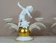 Rare Pair Art Deco Figurine Candle Holder S 1931 K.  Tutter For Hutschenreuther Figurines photo 3