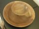 Vintage Vermillion Walnut Wood Chip & Dip 2 Tier Bowl Serving Snack Bowls photo 3