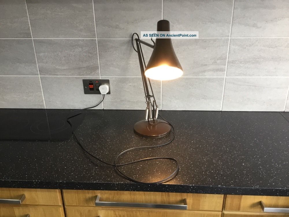 Anglepoise Light Vintage Early Herbert Terry Model 90 Lamp Brown 20th Century photo