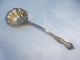 Wonderful Large Antique Victorian Pierced Silverplate Spoon Scalloped Lovely Flatware & Silverware photo 2