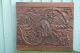 19thc Wooden Mahogany Relief Carved Panel: Grapes & Vine Leaves C1880s Other Antique Woodenware photo 4