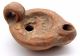 Ancient Roman Pottery Votive Oil Lamp With Bull 1st - 2nd Century Ad Roman photo 5