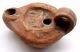 Ancient Roman Pottery Votive Oil Lamp With Bull 1st - 2nd Century Ad Roman photo 8