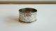 A Very Stylish Victorian Solid Silver Napkin Ring Sheffield 1870 Napkin Rings & Clips photo 2
